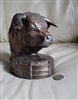 GLADYS BROWN DODGE vintage Steer Bookends bookends