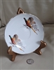 Porcelain saucer Pheasant birds Royal Stuart