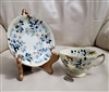 Beautiful teacup and saucer made in Japan floral