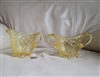 Indiana Glass Sweet Pear glass sugar bowl creamer