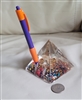 Las Vegas glitter globe pen holder