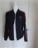 Adidas 3 stripes Jamaica Rasta athletic jacket