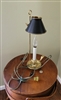 Oriental Express elegant train lamp in brass decor