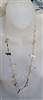 Animal beads pendants gold tone elegant necklace