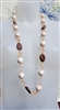 Elegant various shapes size plastic beads necklace