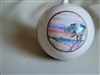 Florida beach M Moran porcelain ornament