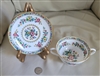 Multi color floral soup bowl Ming Rose Coalport