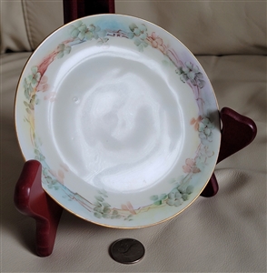 Hutschenreuther Bavaria floral hand painted plate