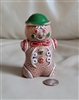 Japanese porcelain ceramic Gingerbread man shaker