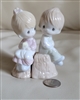 Precious Moments shakers boy and girl 1993