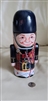 Scottish piper storage tin box decor