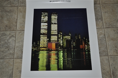 United Air Lines New York twin towers travel