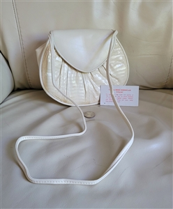 Whiting and Davis snakeskin leather elegant bag
