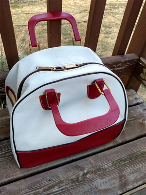 VIntage bowling bag