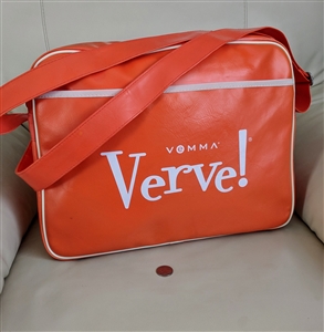 Vemma Verve Orange durable nylon shoulder bag