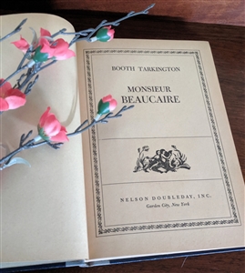 Monsieur Beaucaire novel by Booth Tarkington 1900