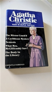 Agatha Christie 5 novels unabridged complete 1980