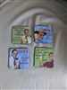 Retro style brewery beer slogans coasters 2006