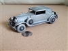 Pewter 1930 Packard Convertible Danbury Mint car
