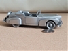1941 Lincoln Continental pewter car model display