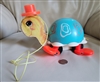 Fisher Price turtle pull toy no 773 from 1962