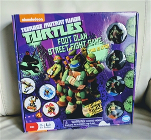 TNT Foot Clan Street Fight board game 2012