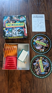 Milton Bradly Times to Remember trivia game 1991