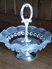 Depression glass bowl serving dish candy tray