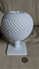 Hobnail milk glass Ivy vase by Westmoreland