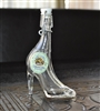 Limoncello di Sorrento empty high heel glass bottle