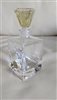 ITALIAN genuine crystal tall perfume bottle