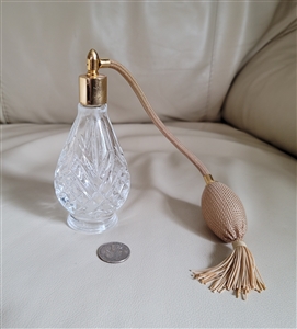 French VCA Crystal atomizer perfume bottle