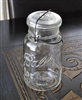 Vintage Ball Ideal clear glass jar QT