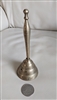 Brass hand forged dinner sick call bell from India