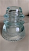 Hemingray 42 aqua glass insulator paperweight