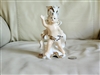 Cherub vintage porcelain candle holder WALES Japan