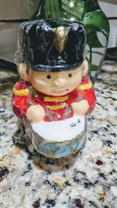 Drummer boy vintage candle Christmas holiday decor