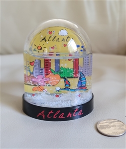 Amazing Atlanta Snow Globe vintage decor