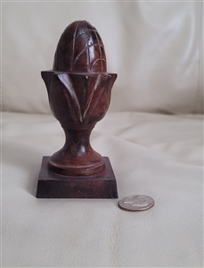 Decorative design brass paperweight finial India