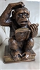 Darwin Chimp Monkey Progressive Art statue 1967