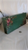 Folk Art handcrafted wooden box floral decor