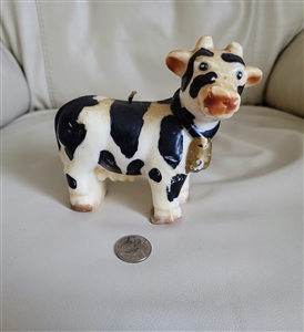 Wax Cow candle vintage