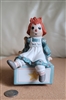 Raggedy Ann Schmid porcelain music box 1982