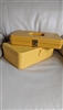 Wilson Wilhold hard plastic yellow storage boxes