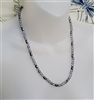 Blue and  silver beads necklace Worthington design