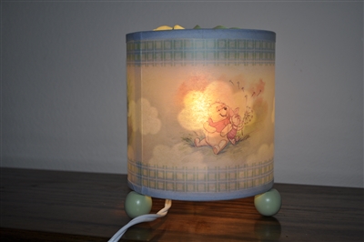 Winnie the Pooh rotating screen lamp