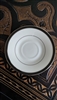 Lenox Black Royale porcelain saucers set of 5