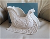 Lenox cream porcelain embossed elegant sled bowl