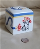 Tiffany and Co Dalmation Fire Station Money Bank
