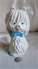 Money Bank white dog made in Hong Kong